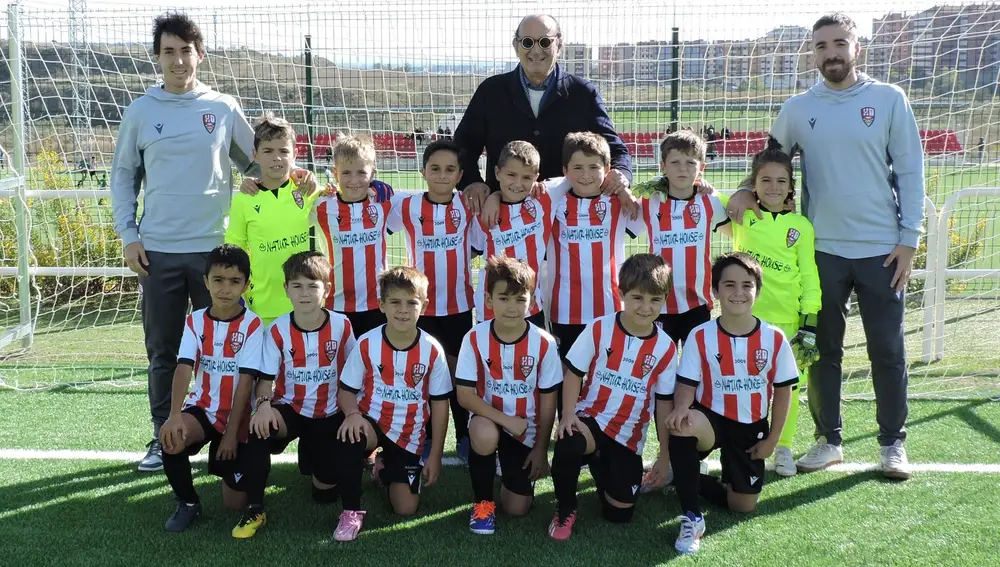 El equipo de fútbol8, el más joven de todo el club