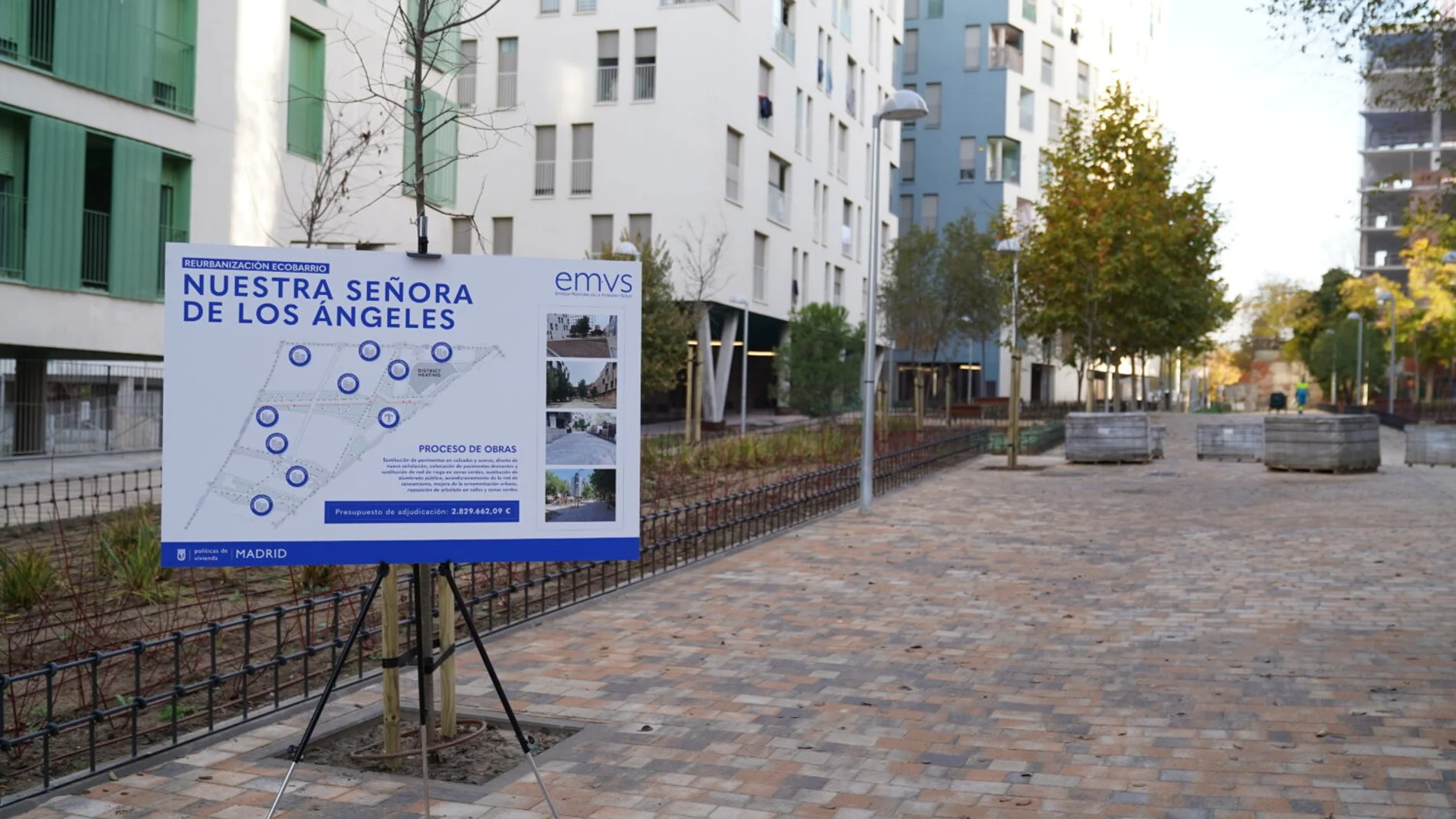 Así ultima Madrid la regeneración urbana del ecobarrio de Puente de Vallecas