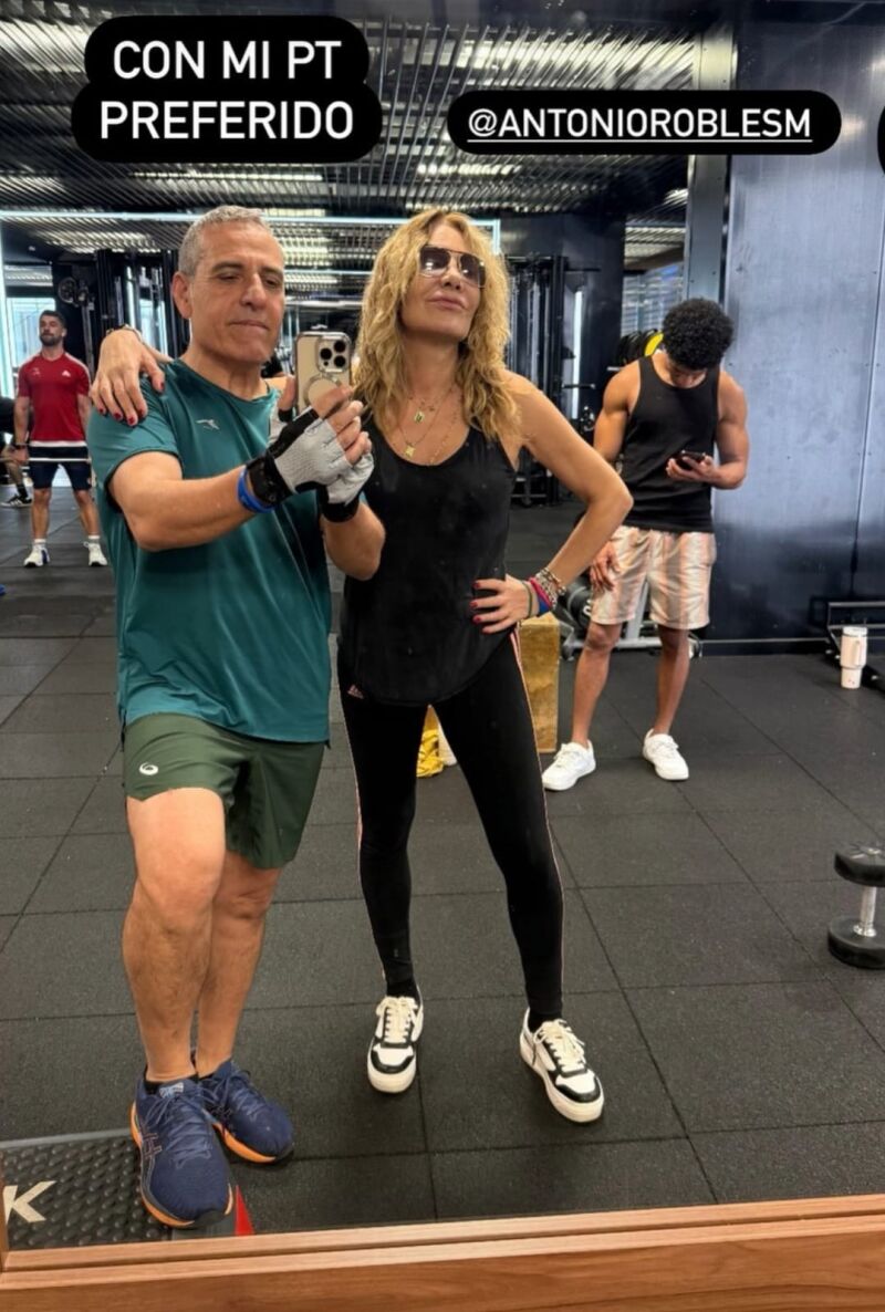Belén Rodríguez no pierde las fuerzas en plena lucha contra el cáncer