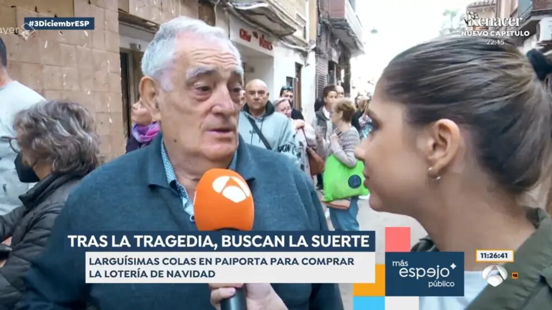 Un vecino de Paiporta no pierde la ilusión en 'Espejo Público': "Tras la tragedia, ahora nos tiene que tocar..."