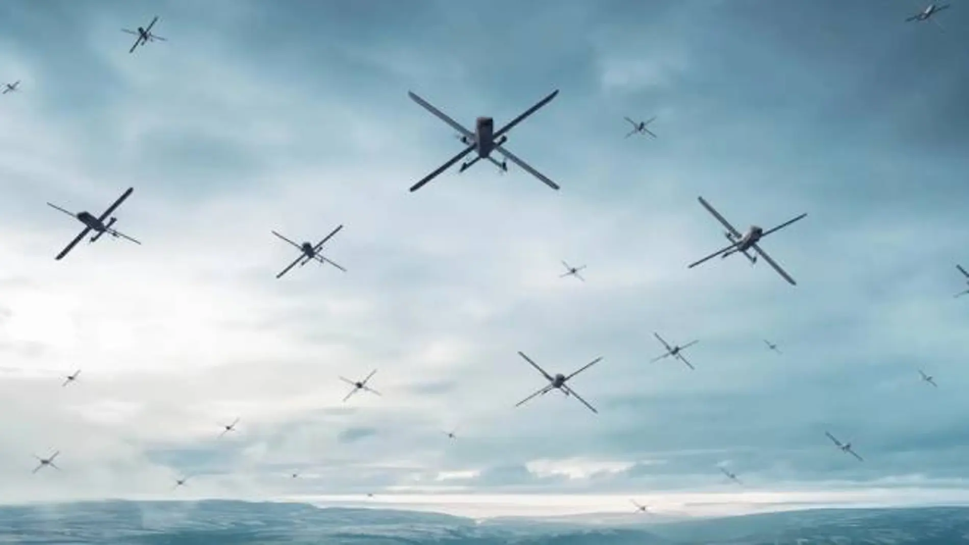 Enjambre de drones Karma HX-2.