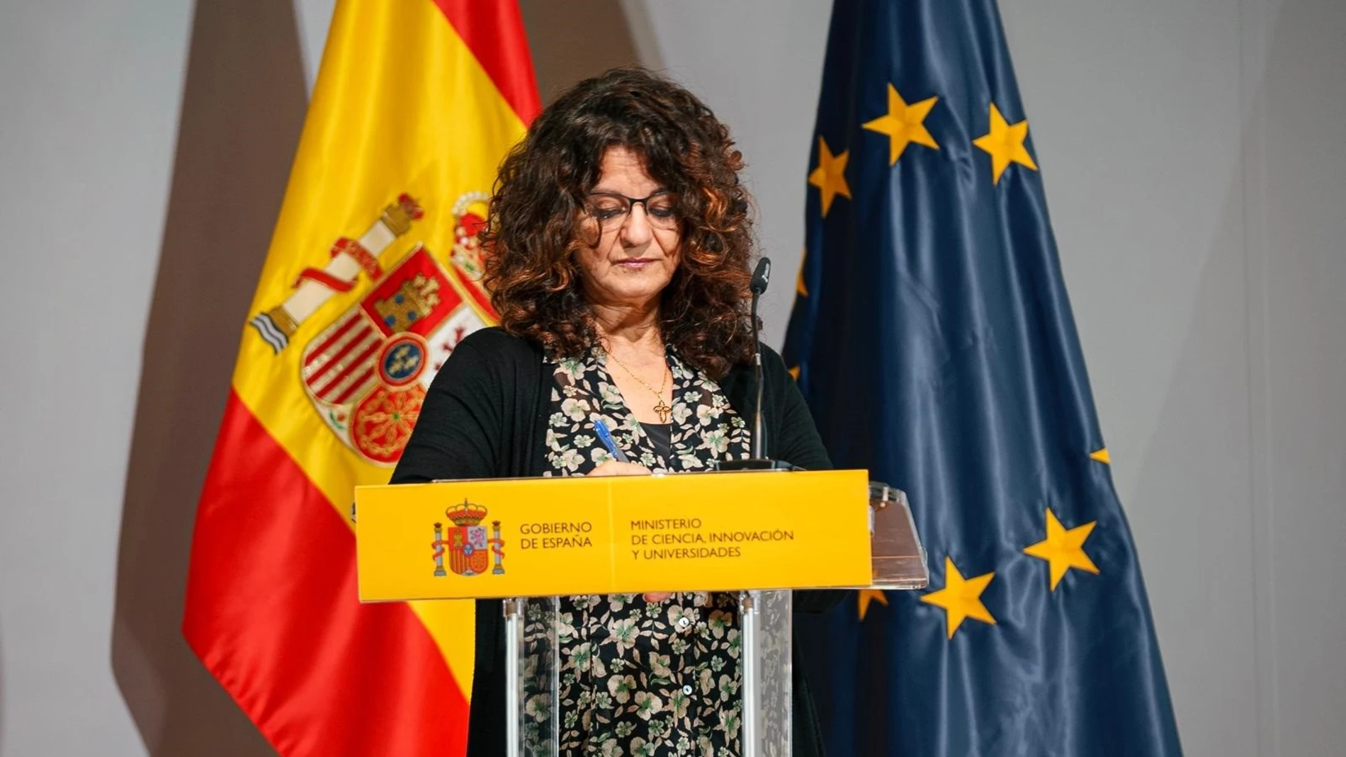 La directora de Pogramas e Industria de la Agencia Espacial Española. REMITIDA / HANDOUT por AGENCIA ESPACIAL ESPAÑOLA Fotografía remitida a medios de comunicación exclusivamente para ilustrar la noticia a la que hace referencia la imagen, y citando la procedencia de la imagen en la firma 04/12/2024
