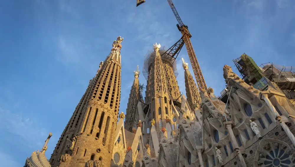 Arranca la fase final de la última torre de la Sagrada Familia