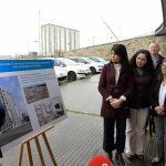 La conselleira, ayer, en A Coruña. 