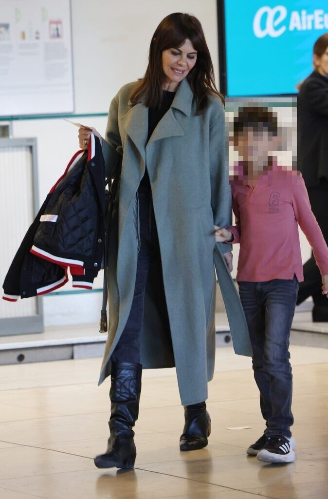 El look de aeropuerto de María José Suárez