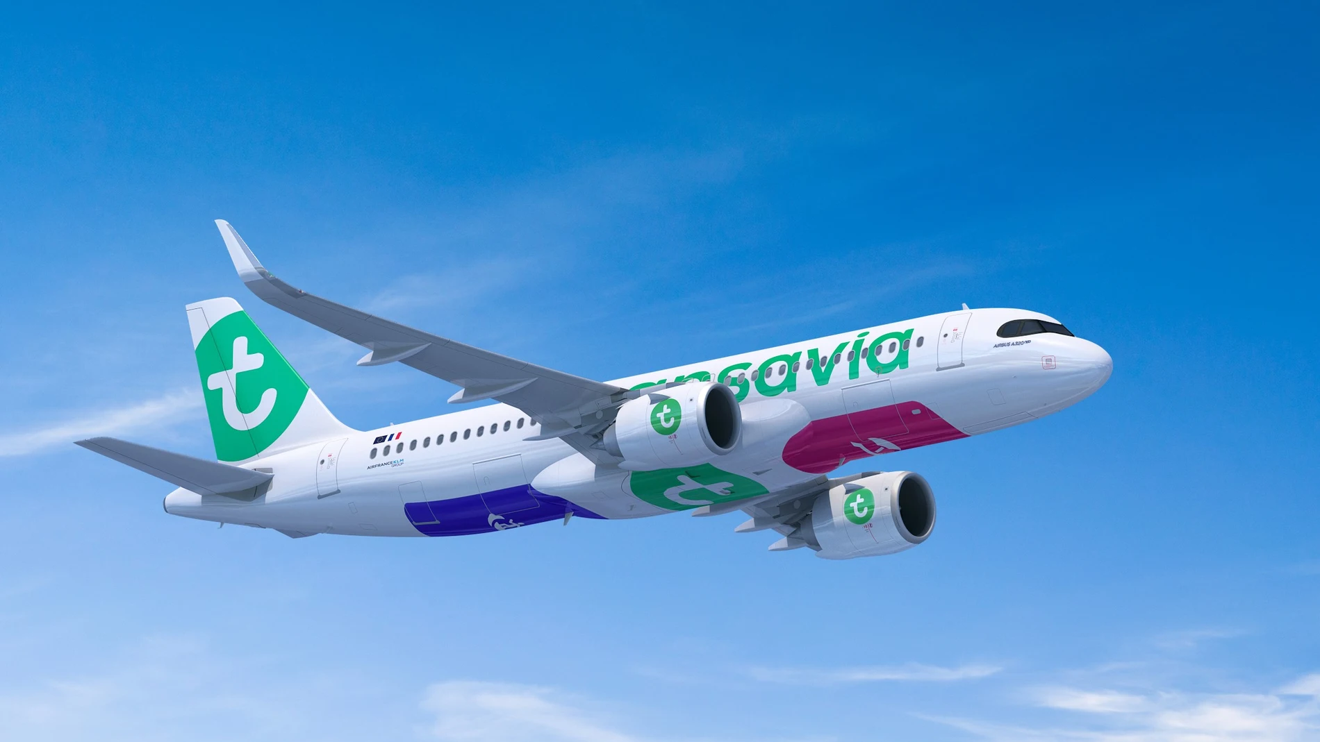 Uno de los A320Neo de Transavia