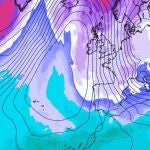 Tiempo invernal en la Península