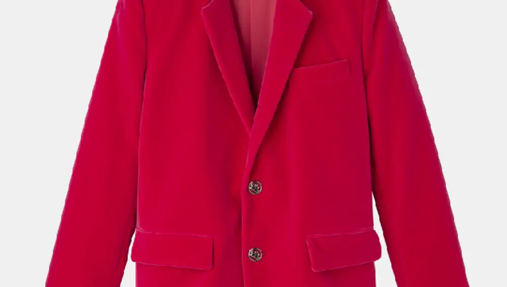 Blazer terciopelo.