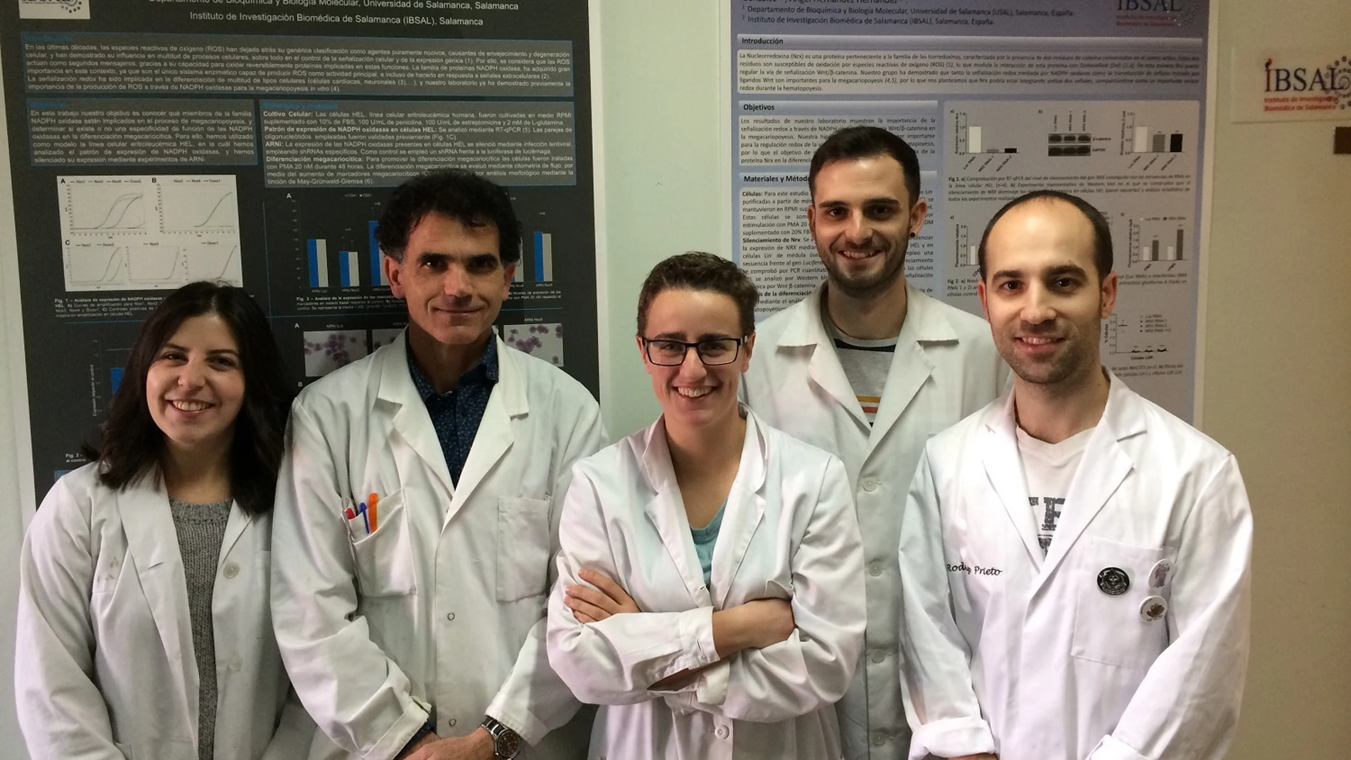Grupo de investigadores del IBSAL