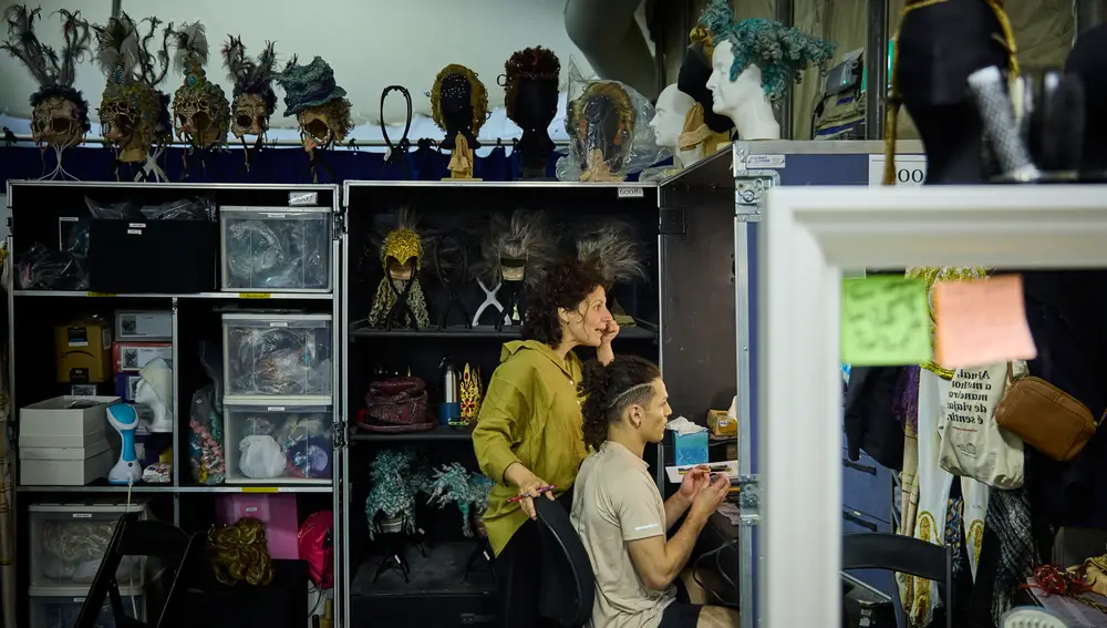 Ensayos de “Alegría” del Circo del Sol, uno de sus espectáculos más icónicos y queridos, recala en Madrid en u