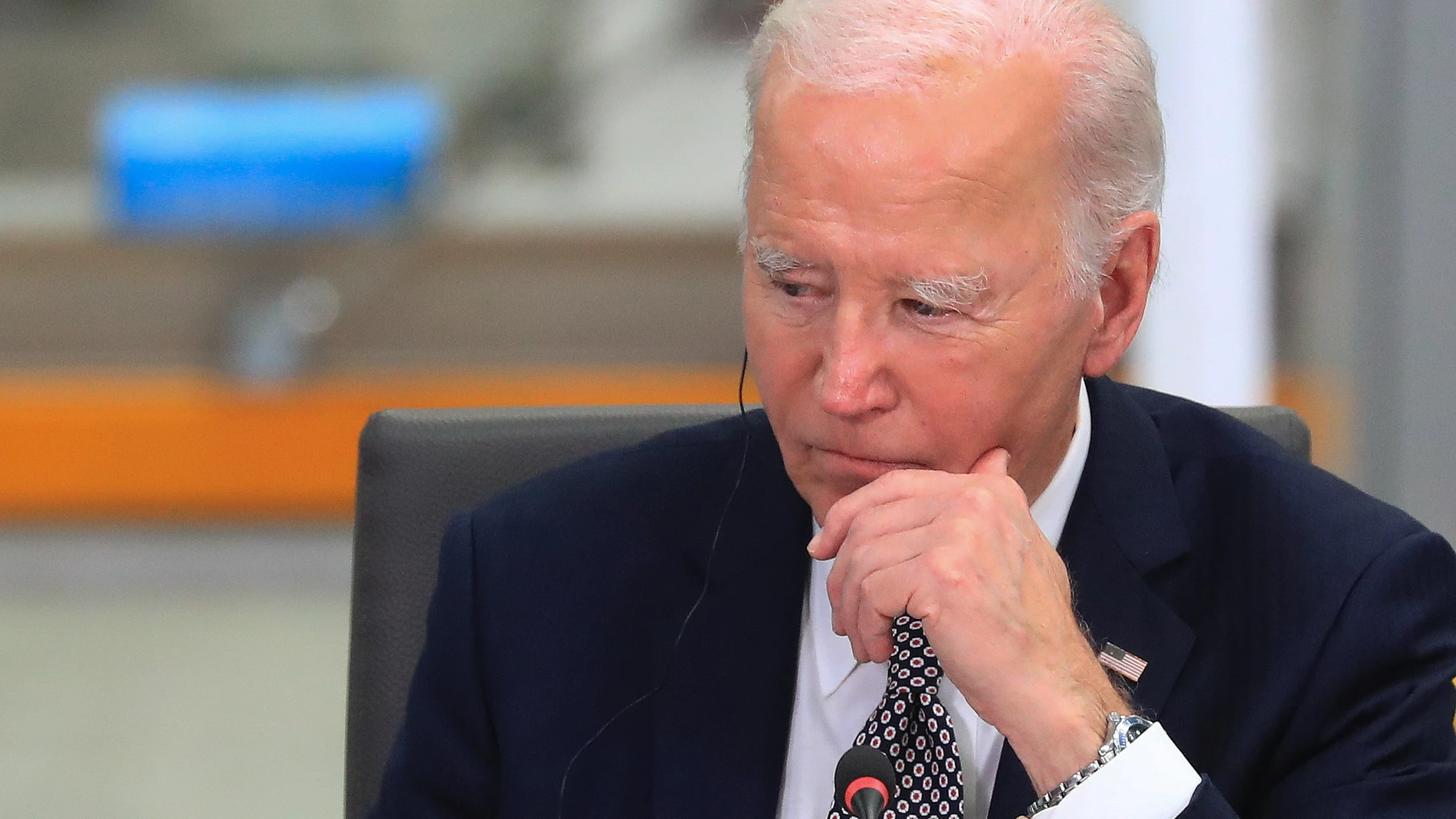 Lobito (Angola), 04/12/2024.- US President Joe Biden attends The Lobito Corridor Trans-Africa Summit, in Lobito, Angola, 04 December 2024. Biden is on a three-day visit to Angola. EFE/EPA/AMPE ROGERIO