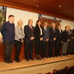 Acto de homenaje a la Constitución y al Estatuto de Autonomía celebrado en León