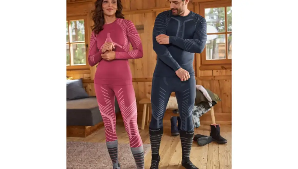 Camisetas y pantalones interiores técnicos para hombres y mujeres