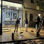Temporal.-Un empresario de Aldaia sufre en un mes el agua y el fuego: la dana afecta a dos negocios y un incendio a otro