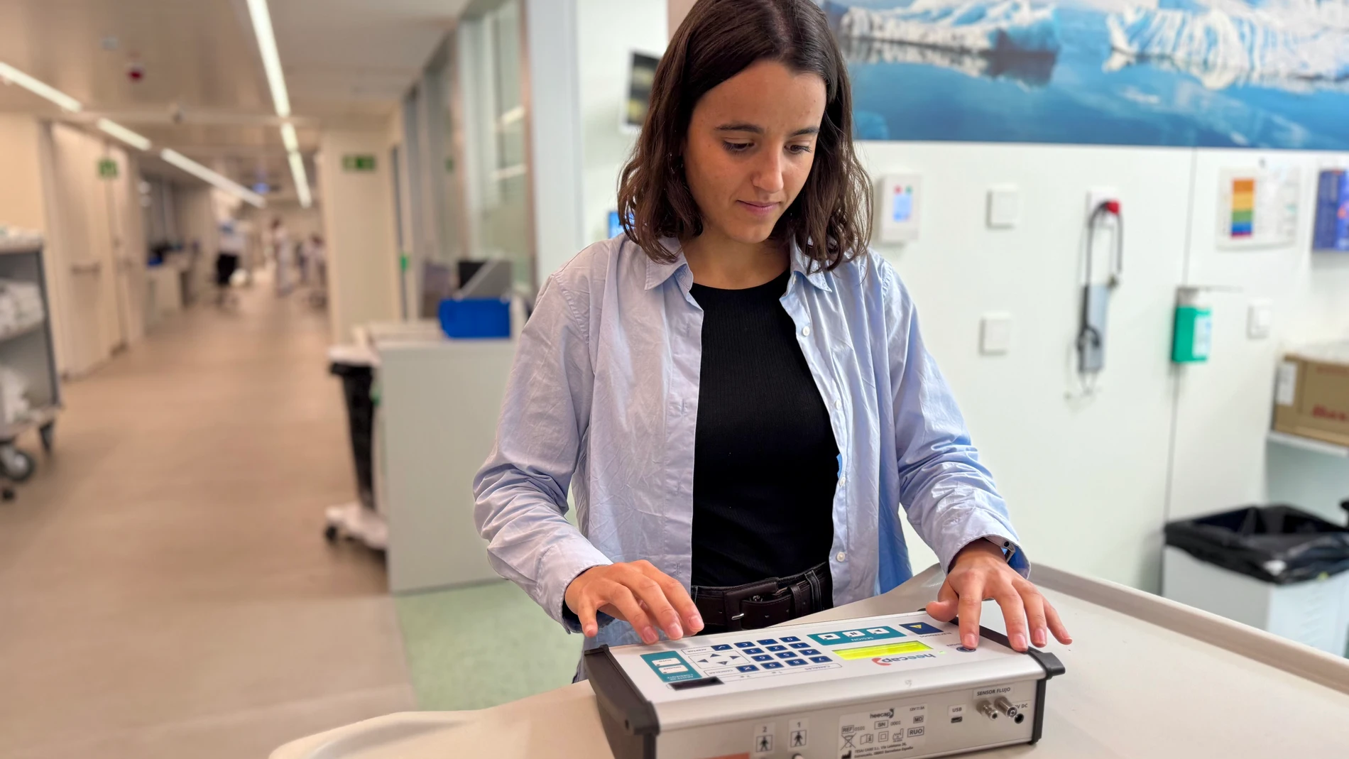 Laura Lizama, ingeniera biomédica y cofundadora de Heecap, ha creado un sistema que estimula la musculatura respiratoria junto a su socia Sofia Ferreira