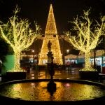 Las luces de navidad alumbran Vigo 