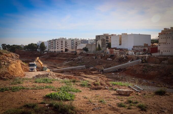 Temporal.- Arranca la reconstrucción de dos pasarelas en Torrent arrasadas por la DANA