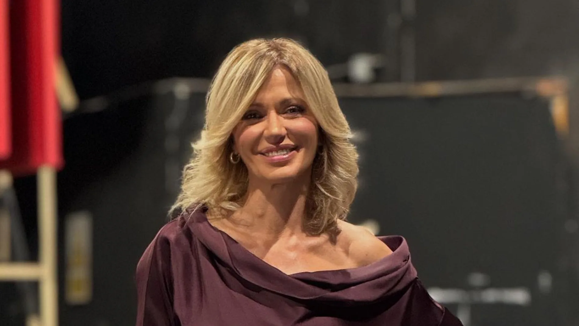Susanna Griso con look de Zara.