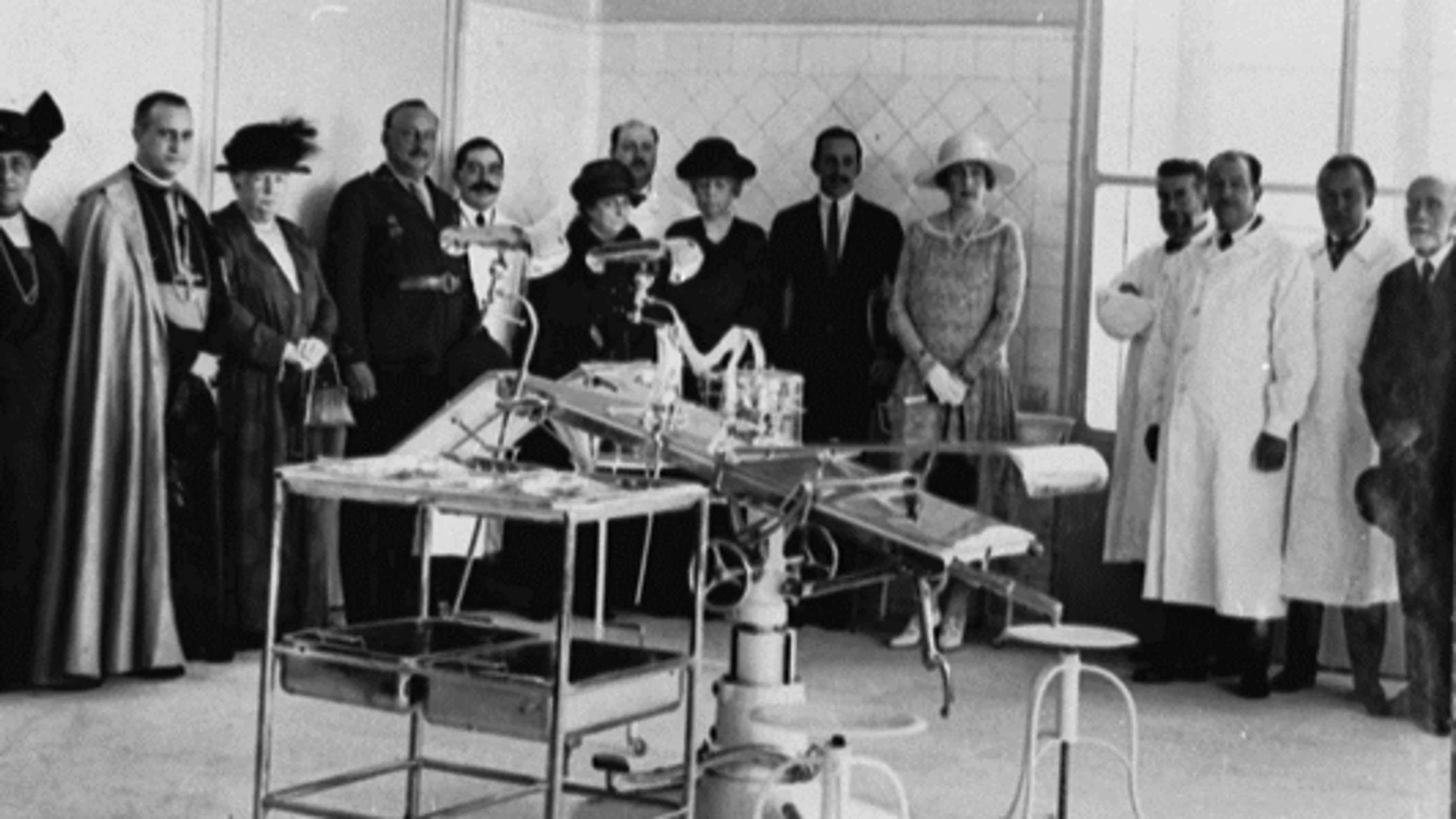 Inauguración Hospital en 1924