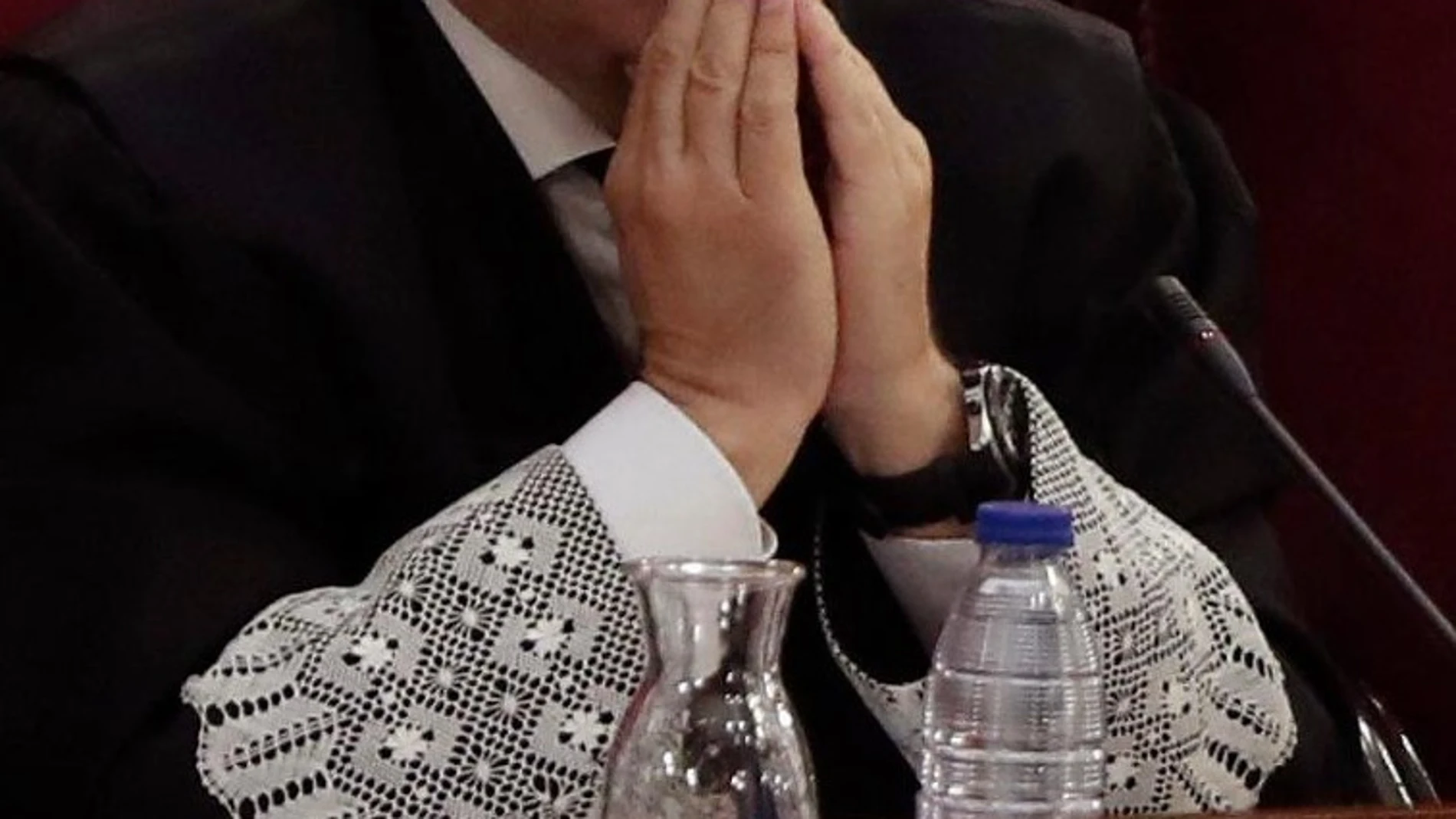 Fiscal en un juicio