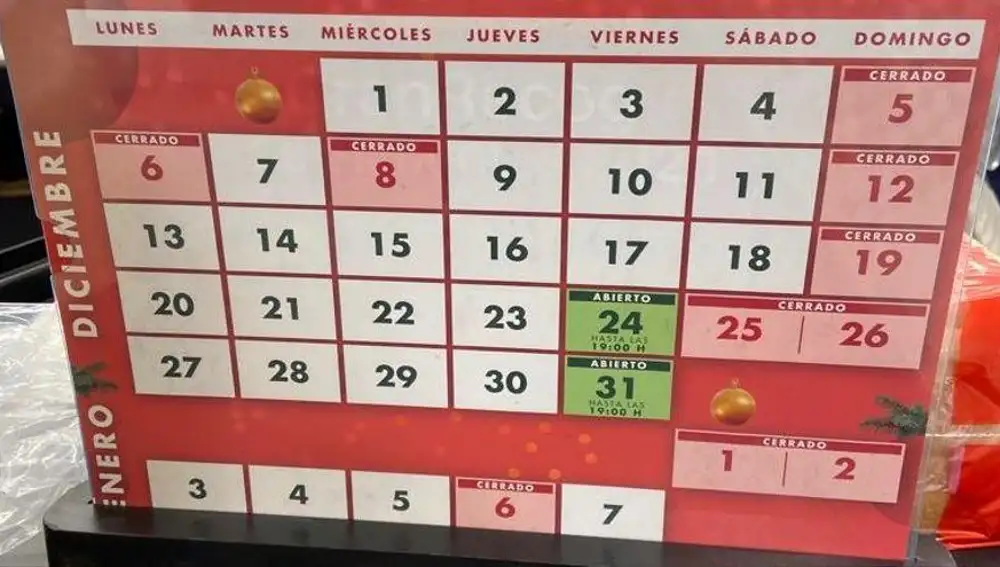 Horario Mercadona para el puente de diciembre de 2024
