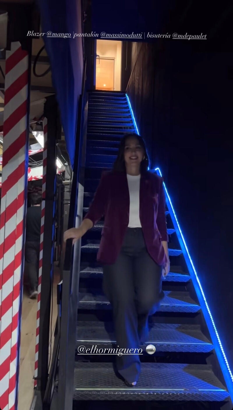El look de Tamara.