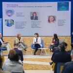 De izda. a dcha., José Lluch, Marián Serrano, Alicia Martí y Amelia Navarro