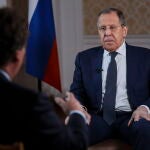 Russian Foreign Minister Lavrov gives interview to US journalist Carlson in Moscow