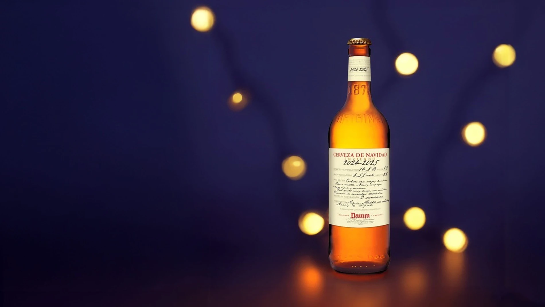 Vuelve un año más la tradicional cerveza navideña de Estrella Damm