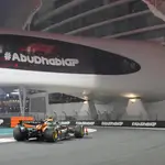 Lando Norris, en la primera jornada del GP de Abu Dabi