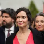 El look de Isabel Díaz Ayuso en el Congreso.