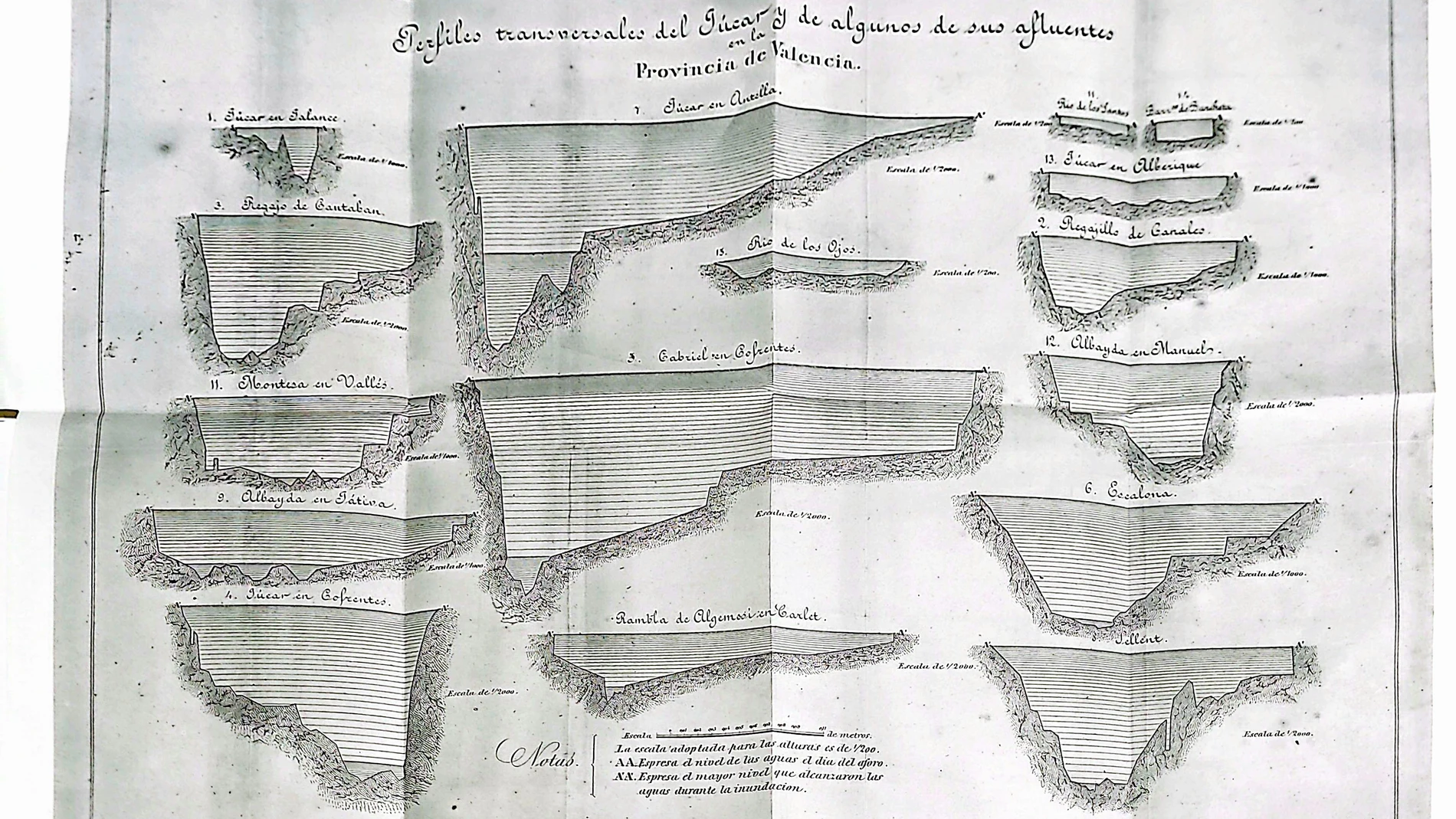 La primera de las medidas era poblar de monte los terrenos de la cuenca hidrológica del Júcar