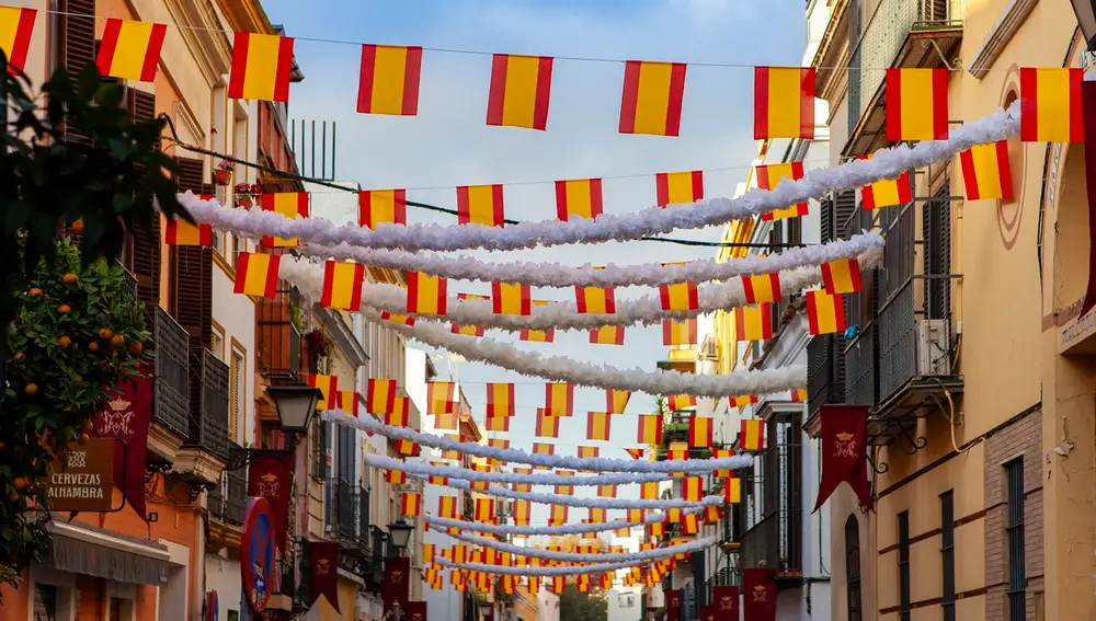 El barrio de la Macarena se engalana