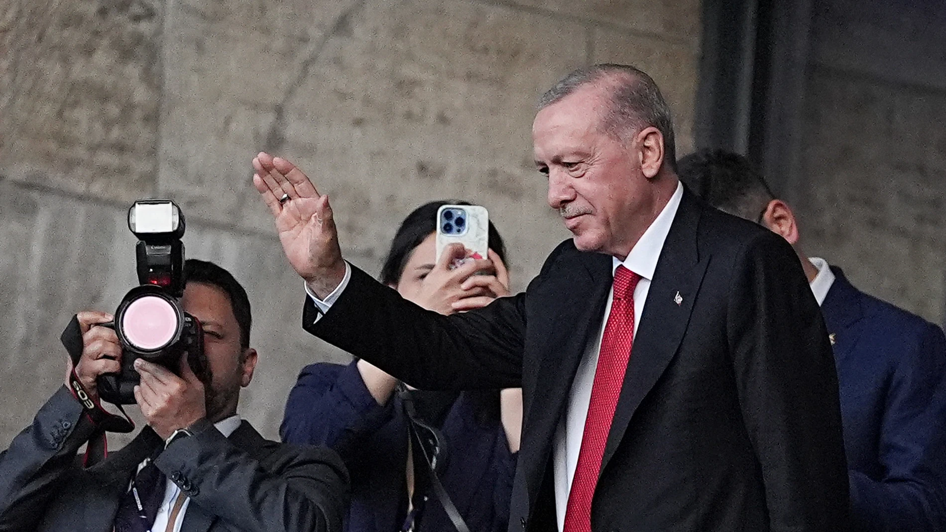 (Foto de ARCHIVO) July 6, 2024, Berlin, Germany: Recep Tayyip Erdogan of Turkiye seen during the UEFA EURO 2024 match between Netherlands and Turkiye at Olimpiastadion. Final score: Full time, Netherlands 2:1 Turkiye Europa Press/Contacto/Grzegorz Wajda 06/07/2024 ONLY FOR USE IN SPAIN