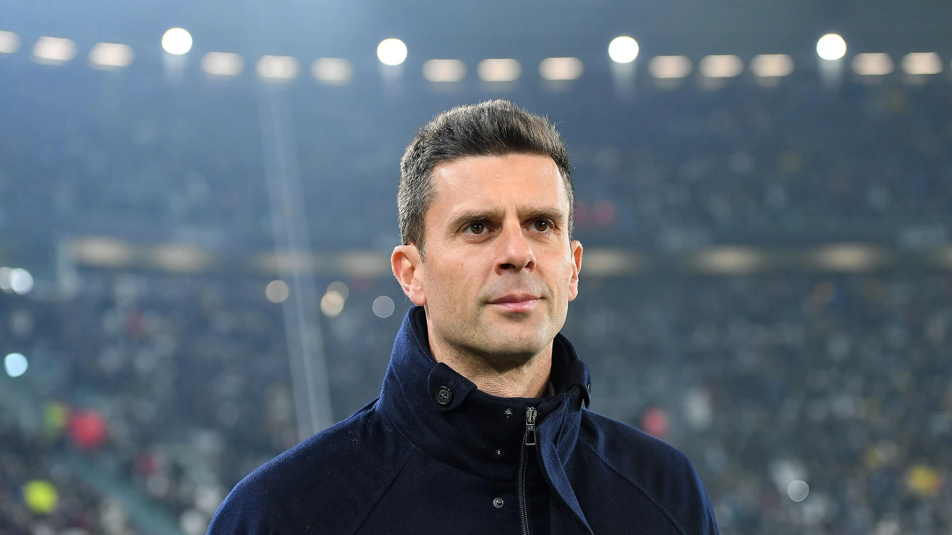 Turin (Italy), 07/12/2024.- Juventus coach Thiago Motta during the Italian Serie A soccer match Juventus FC vs Bologna FC at the Allianz Stadium in Turin, Italy, 7 December 2024. (Italia) EFE/EPA/Alessandro Di Marco
