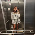 El look de Paula Echevarría en el Día de la Constitución.