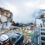Fire in residential area in The Hague