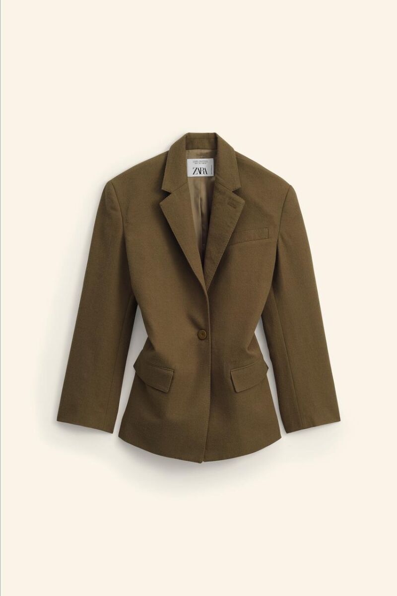 Blazer entallada lana 100% limited edition