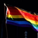 La bandera LGTB+