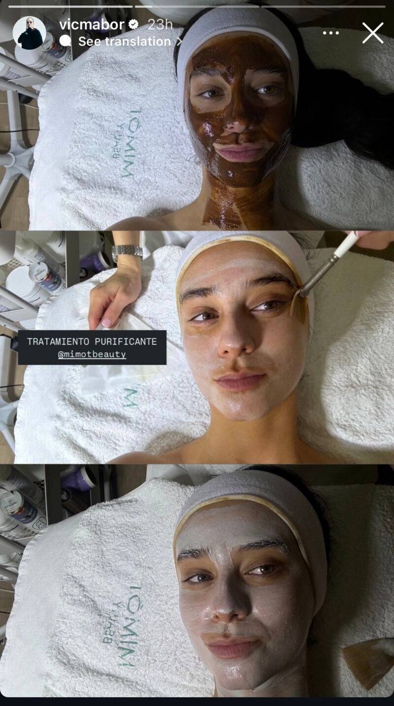Victoria Federica y su nuevo tratamiento favorito.