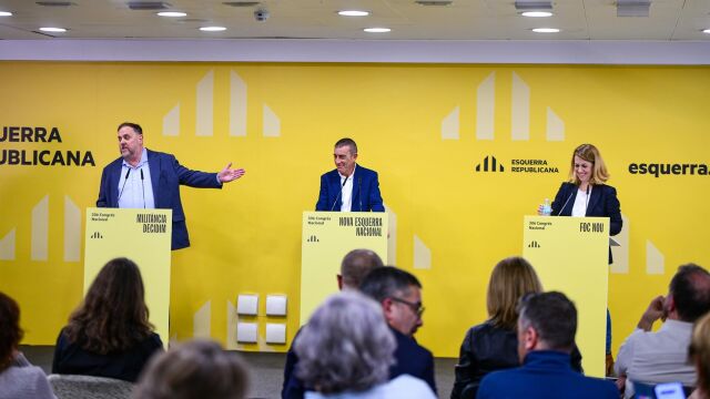 Junqueras y Godàs mantienen sus listas sin incorporar a miembros de 'Foc Nou' en el congreso de ERC
