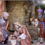 El belén de escenografía medieval