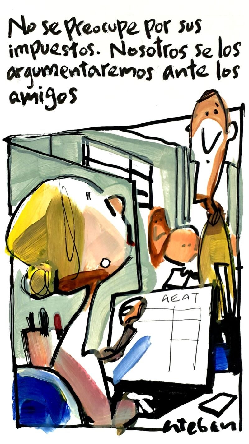 La viñeta de Esteban: 9 de diciembre de 2024