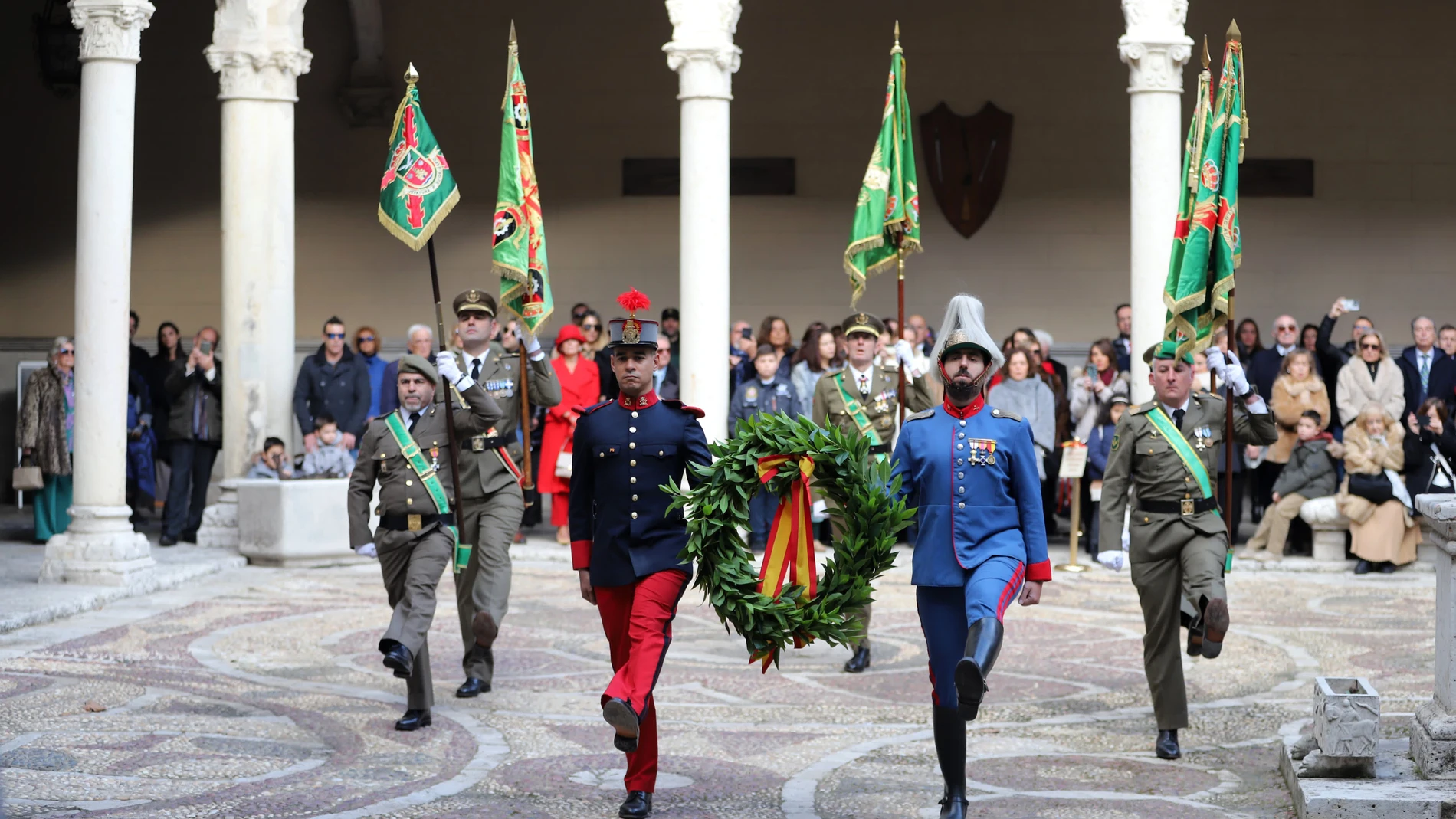 El Palacio Real de Valladolid acoge el acto en honor de la Inmaculada Concepción
