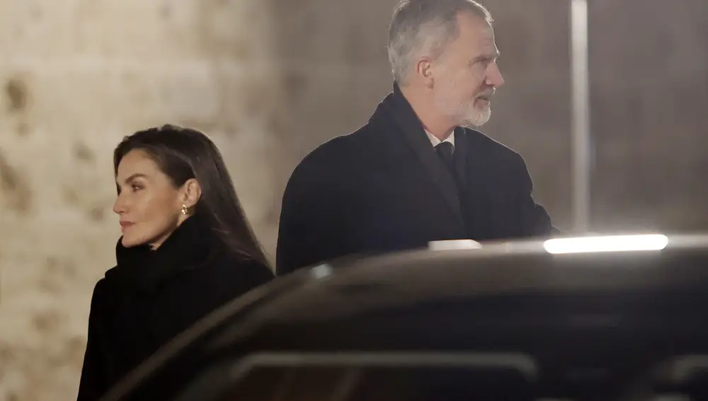 Los Reyes de España, Don Felipe VI y Doña Letizia, de riguroso luto en la Misa Funeral por las víctimas de Valencia