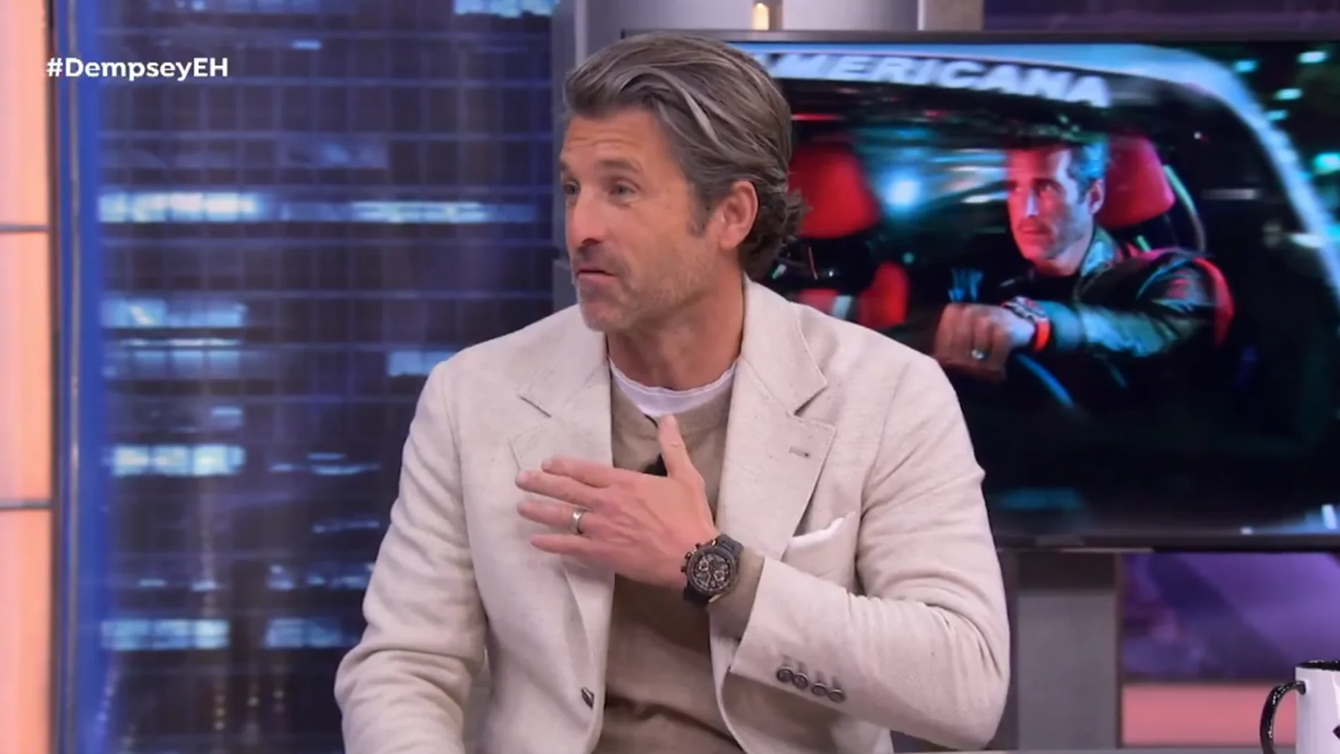 Patrick Dempsey en 'El Hormiguero'