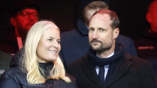 La princesa Mette-Marit y el pr&iacute;ncipe Haakon de Noruega