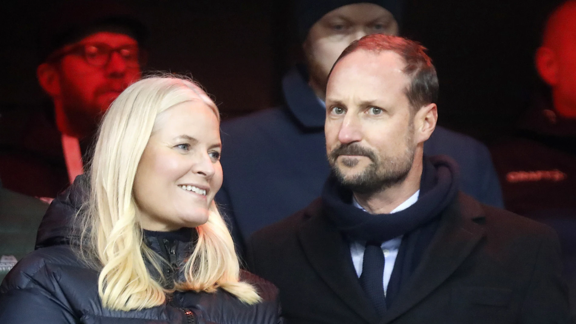 La princesa Mette-Marit y el príncipe Haakon de Noruega