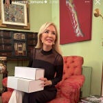 Carmen Lomana se adelanta a la Navidad.