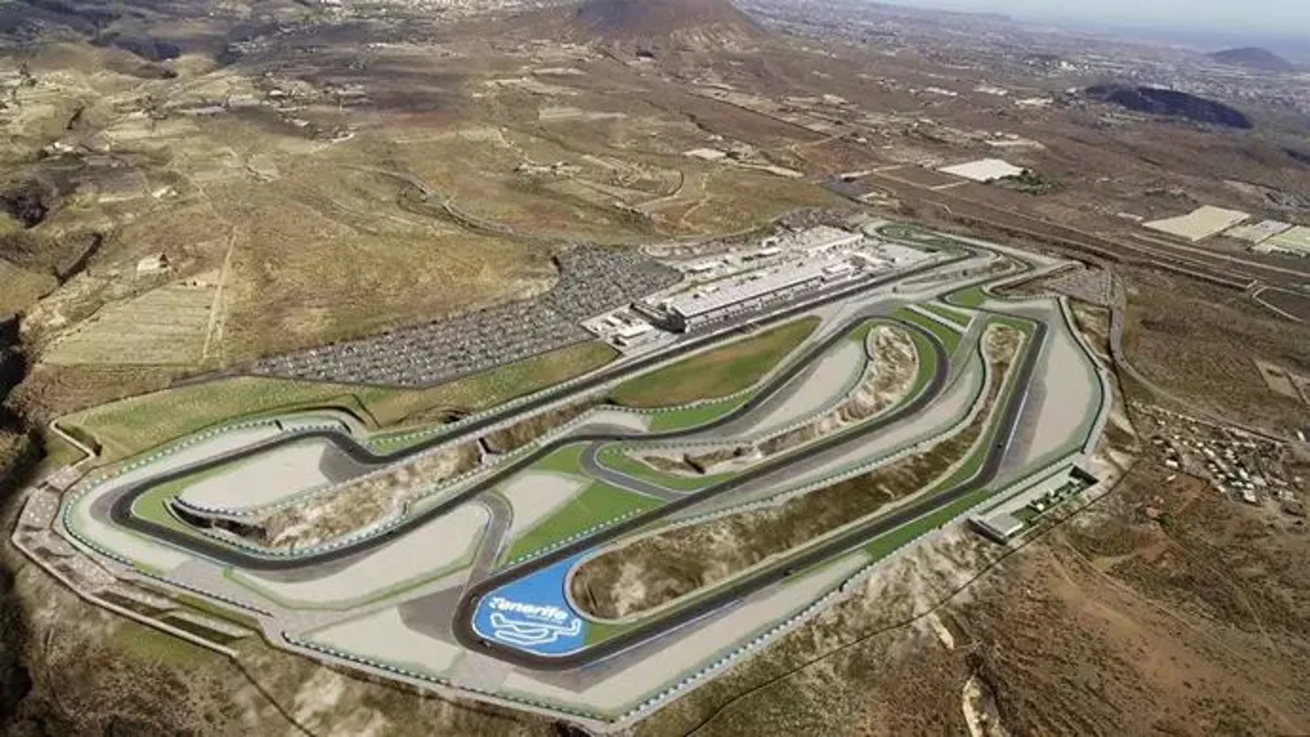 Infografía del Circuito del Motor de Tenerife